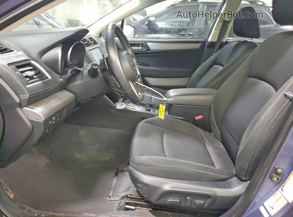 4S3BNAD64J3002168 2018 SUBARU LEGACY Gray Widok wnętrza z przodu