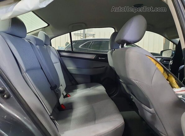 4S3BNAF62K3020845 2019 SUBARU LEGACY Серый Вид задних сидений