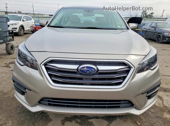4S3BNAF67K3039973 2019 SUBARU LEGACY Бежевый Вид спереди