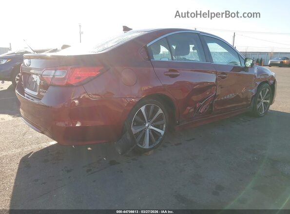 4S3BNAJ65G3026654 2016 SUBARU LEGACY Красный Задняя правая четверть
