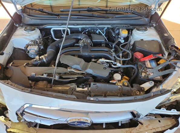 4S3BNAN66H3058542 2017 SUBARU LEGACY Белый Вид задней части салона