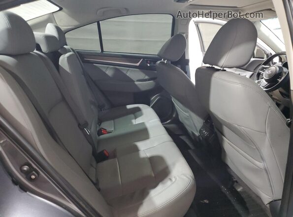 4S3BNAN66K3013219 2019 SUBARU LEGACY Серый Вид задних сидений