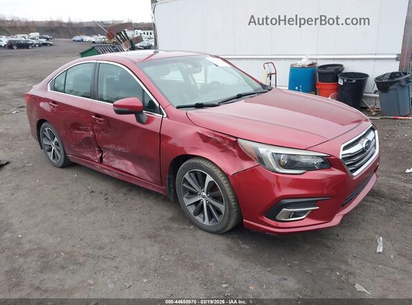 4S3BNAN68K3014811 2019 SUBARU LEGACY Red Przód prawy