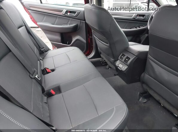 4S3BNAN68K3014811 2019 SUBARU LEGACY Red Widok naklejki z numerem VIN