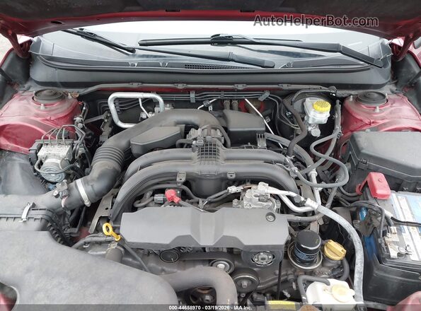 4S3BNAN68K3014811 2019 SUBARU LEGACY Red Widok z tyłu