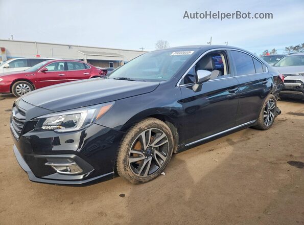 4S3BNAR62K3028844 2019 SUBARU LEGACY Black Передня ліва чверть