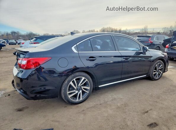 4S3BNAR62K3028844 2019 SUBARU LEGACY Black Задня права чверть