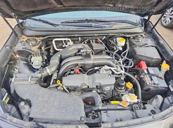 4S3BNAR62K3028844 2019 SUBARU LEGACY Black Вид задньої частини салону