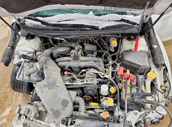 4S3BNAR65H3014140 2017 SUBARU LEGACY Белый Вид задней части салона