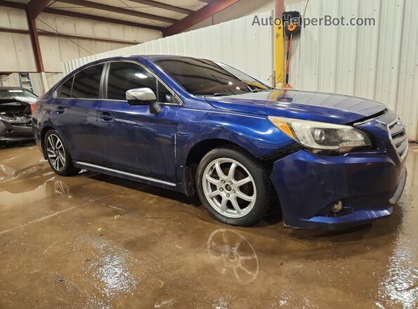 4S3BNAS68H3037115 2017 SUBARU LEGACY Синий Передняя правая четверть