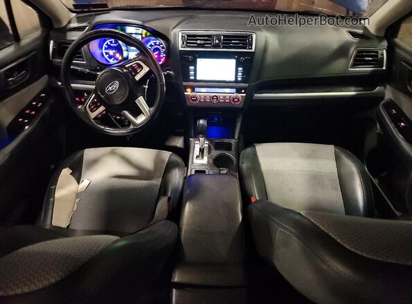 4S3BNAS68H3037115 2017 SUBARU LEGACY Синий Вид панели приборов