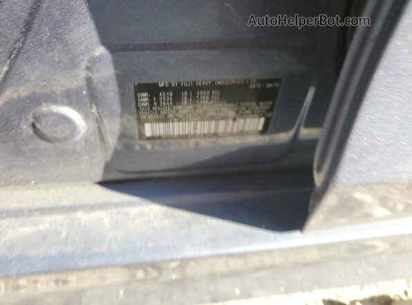 4S3BNBC6XG3011232 2016 SUBARU LEGACY Синий Вид наклейки с VIN-кодом