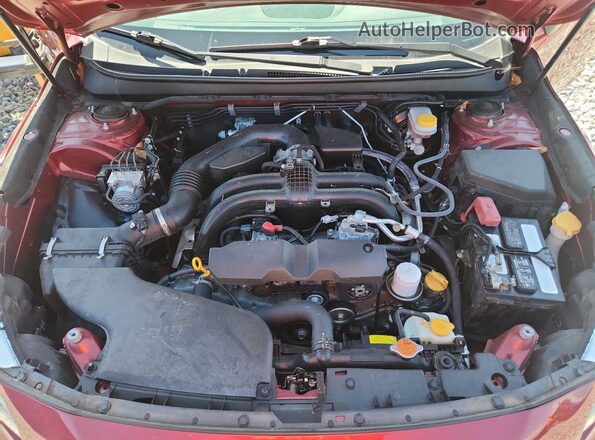 4S3BNBF6XG3033422 2016 SUBARU LEGACY Темно-бордовый Вид задней части салона
