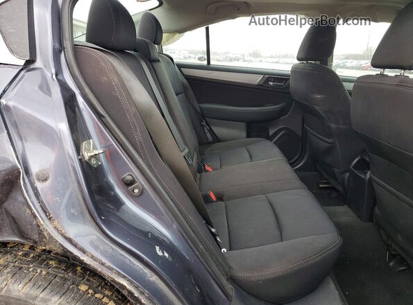 4S3BNBH66G3036329 2016 SUBARU LEGACY Серый Вид задних сидений