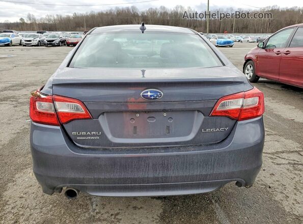 4S3BNBH66G3036329 2016 SUBARU LEGACY Серый Вид сзади