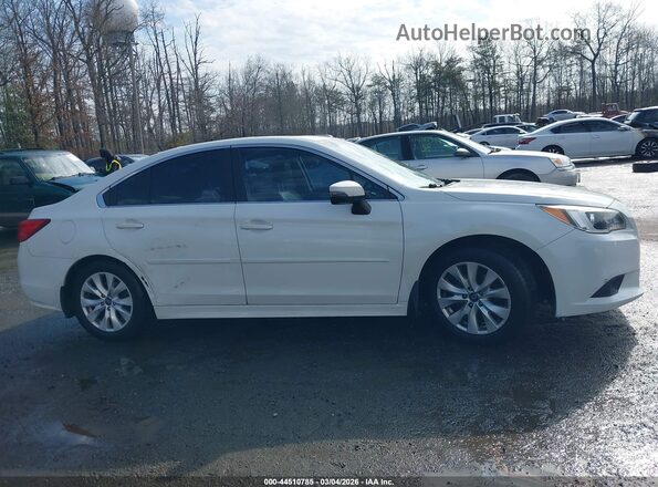 4S3BNBH66G3042146 2016 SUBARU LEGACY White უკანა სალონის ხედი