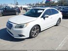 2016 Subaru Legacy 2.5i Limited White vin: 4S3BNBN68G3051533