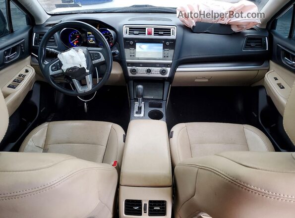 4S3BNBN6XG3013320 2016 SUBARU LEGACY White Widok deski rozdzielczej