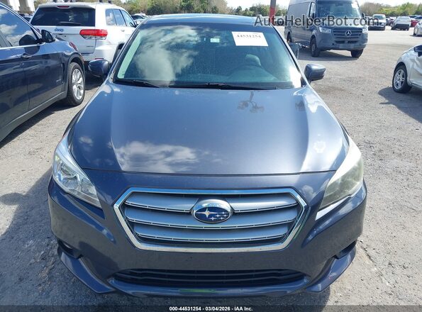 4S3BNBN6XG3048486 2016 SUBARU LEGACY Gray Вид щитка приладів
