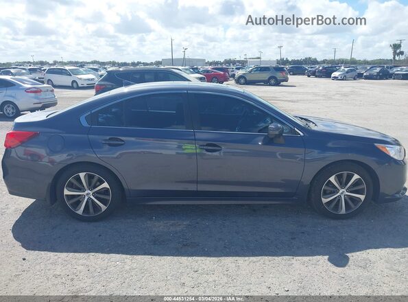4S3BNBN6XG3048486 2016 SUBARU LEGACY Gray Вид задньої частини салону