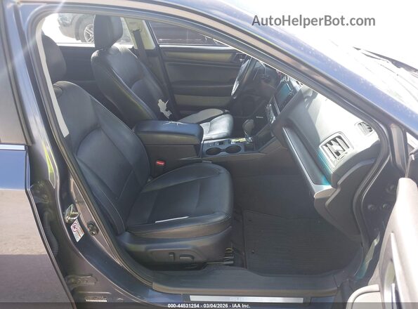 4S3BNBN6XG3048486 2016 SUBARU LEGACY Gray Вид салону спереду