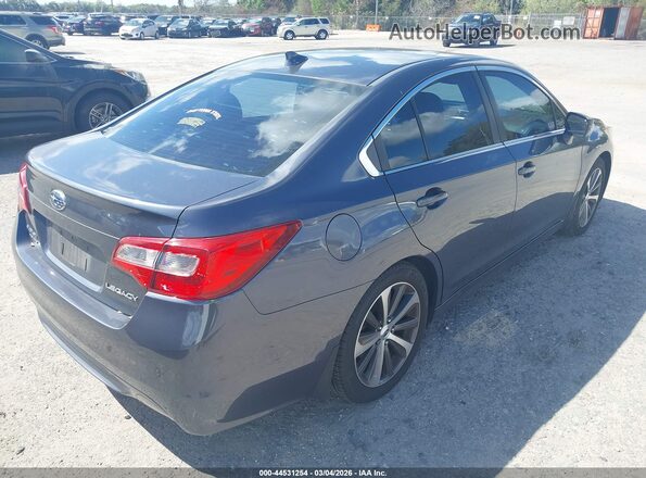 4S3BNBN6XG3048486 2016 SUBARU LEGACY Gray Задня права чверть