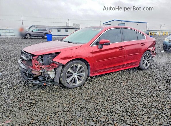 4S3BNEN62K3012589 2019 SUBARU LEGACY Red Vista tres cuartos delantera izquierda