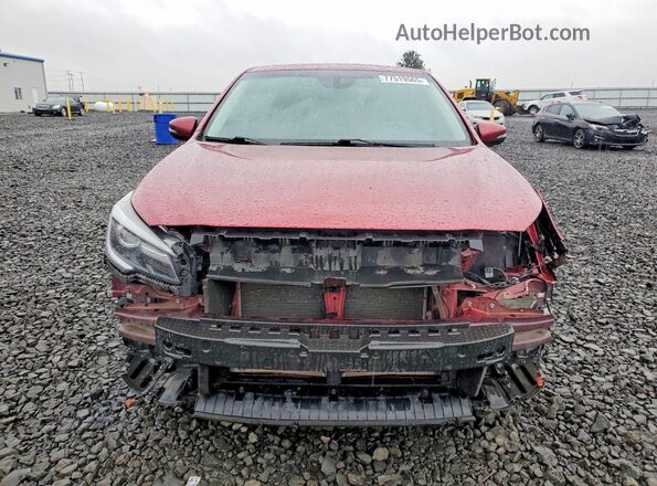 4S3BNEN62K3012589 2019 SUBARU LEGACY Red Vista frontal