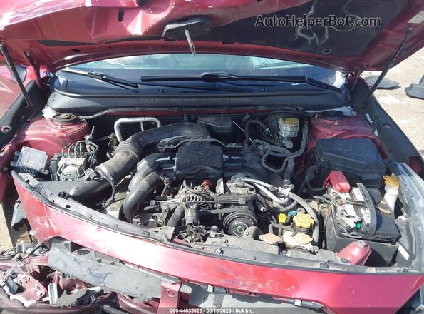 4S3BNEN62K3021194 2019 SUBARU LEGACY Красный Вид сзади