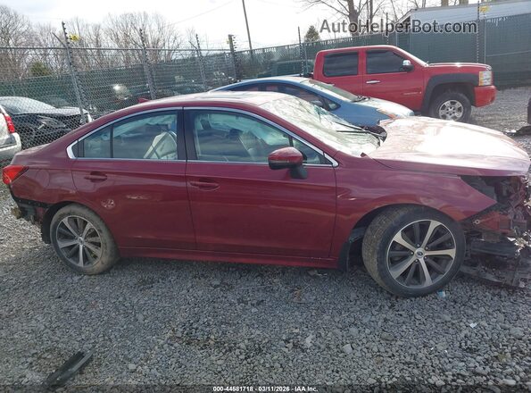 4S3BNEN69J3008103 2018 SUBARU LEGACY Бордовый Панорамный вид салона 360°