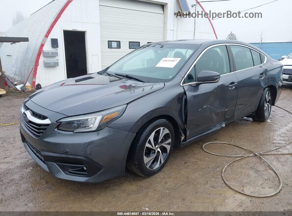 4S3BWAC64L3034250 2020 SUBARU LEGACY Gray Przód lewy