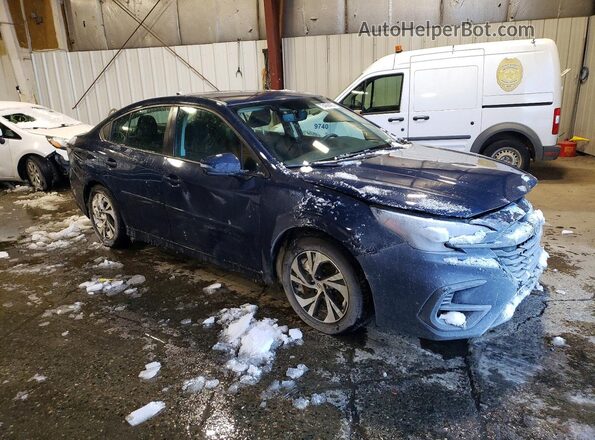 4S3BWAC65P3013476 2023 SUBARU LEGACY Синий Передняя правая четверть