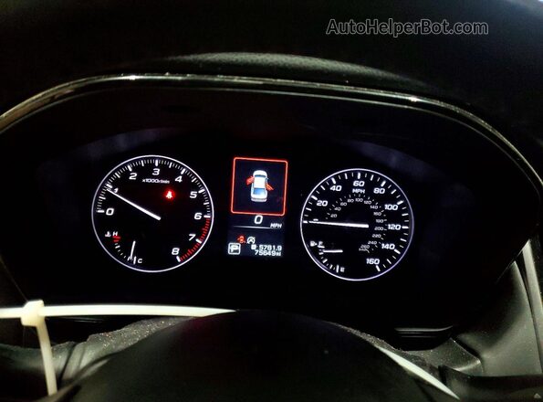 4S3BWAC66P3012479 2023 SUBARU LEGACY Серебряный Вид щитка приборов