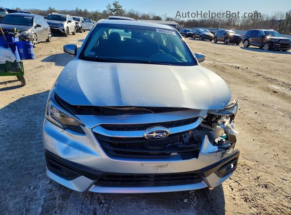 4S3BWAC67L3004997 2020 SUBARU LEGACY Silver Вид спереду