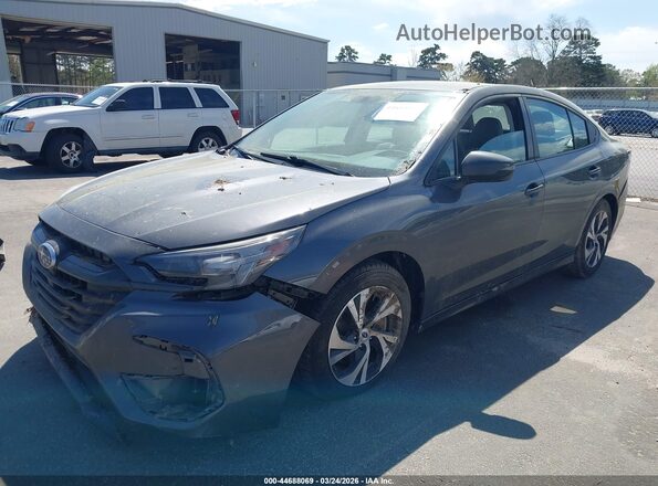4S3BWAD66P3009659 2023 SUBARU LEGACY Серый Передняя левая четверть