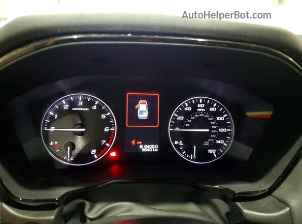 4S3BWAD67P3016460 2023 SUBARU LEGACY Белый Вид щитка приборов