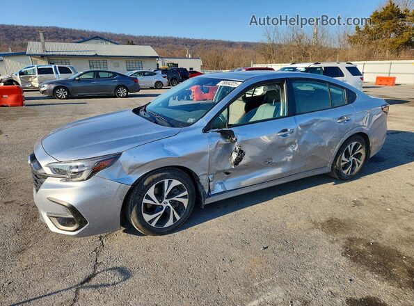 4S3BWAF66P3005057 2023 SUBARU LEGACY Silver წინა მარცხენა ხედი სამი მეოთხედიდან