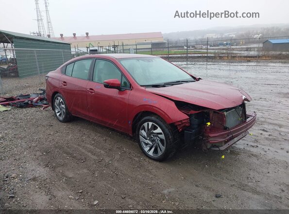 4S3BWAM6XP3009017 2023 SUBARU LEGACY Burgundy Przód prawy
