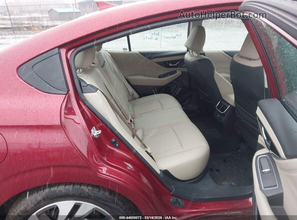 4S3BWAM6XP3009017 2023 SUBARU LEGACY Burgundy Widok naklejki z numerem VIN