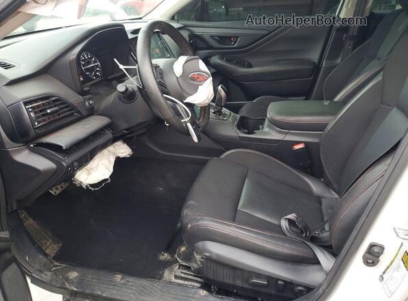 4S3BWGG68R3012600 2024 SUBARU LEGACY Белый Вид салона спереди
