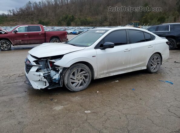 4S3BWGG68R3012600 2024 SUBARU LEGACY Белый Передняя левая четверть