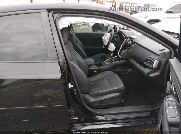 4S3BWGP61P3012239 2023 SUBARU LEGACY Black Вид салону спереду