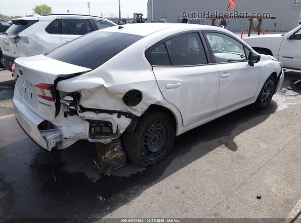 4S3GKAA63K1607962 2019 SUBARU IMPREZA Белый Задняя правая четверть