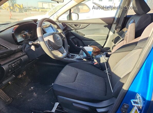 4S3GKAA64N1608168 2022 SUBARU IMPREZA Синий Вид салона спереди