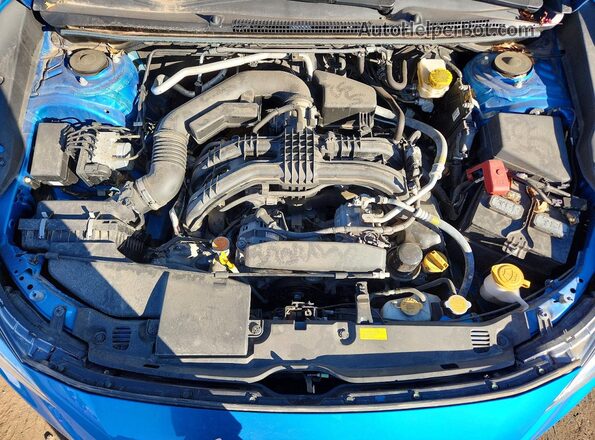 4S3GKAA64N1608168 2022 SUBARU IMPREZA Синий Вид задней части салона