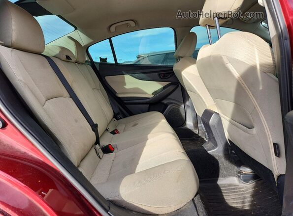 4S3GKAA68K3608562 2019 SUBARU IMPREZA Бордовый Вид задних сидений