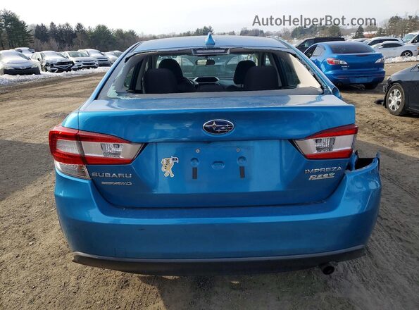 4S3GKAB60H3600219 2017 SUBARU IMPREZA Blue Vista trasera