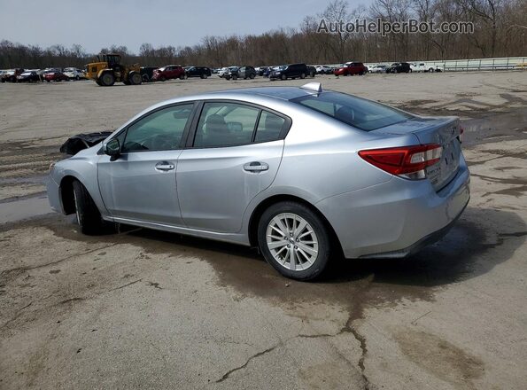 4S3GKAB63J3601080 2018 SUBARU IMPREZA Серебряный Задняя левая четверть