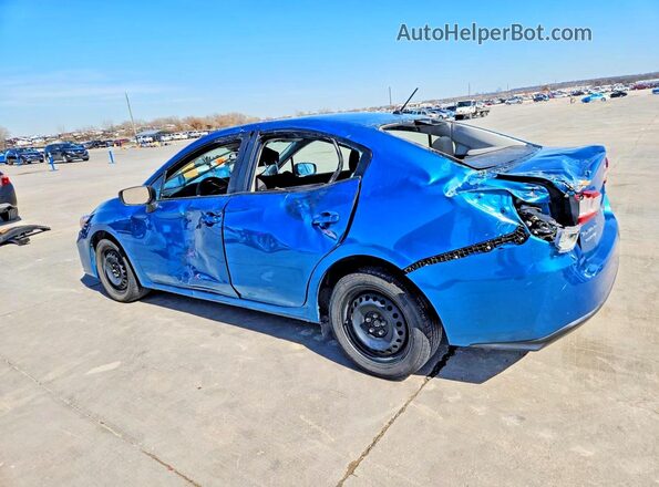 4S3GKAB68K3616501 2019 SUBARU IMPREZA Blue Rear left