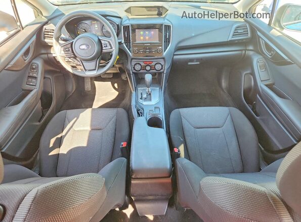 4S3GKAB68K3616501 2019 SUBARU IMPREZA Blue Dashboard view